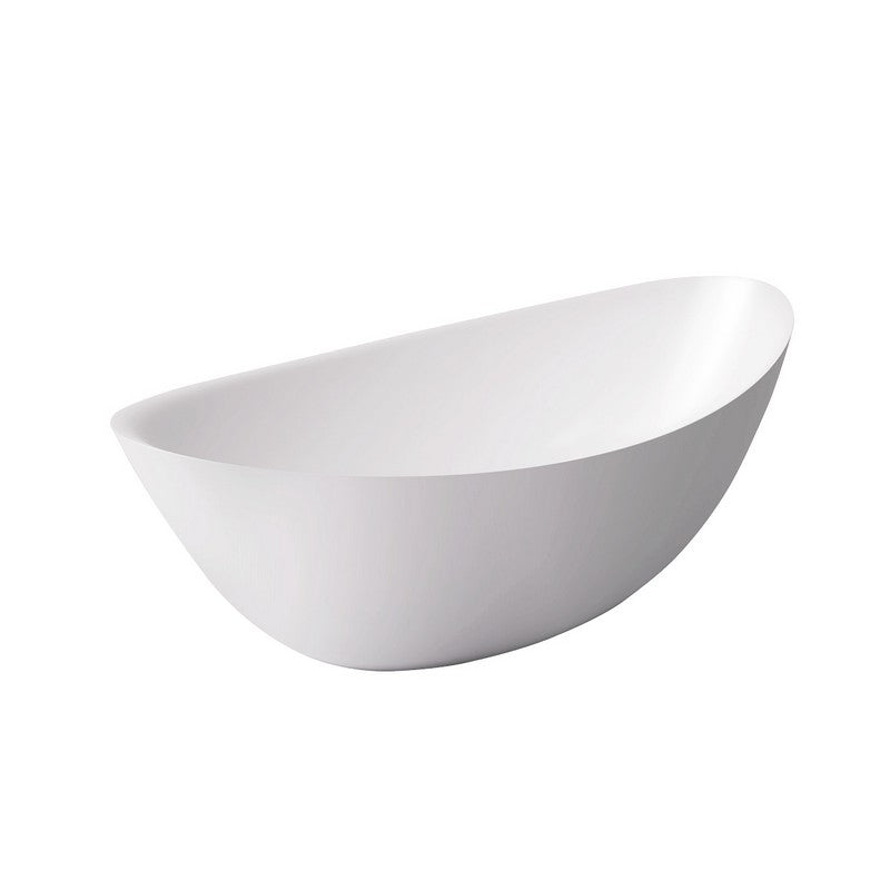 Cadă Freestanding Modernă Albă 180x87cm - Design Elegant pentru Baie