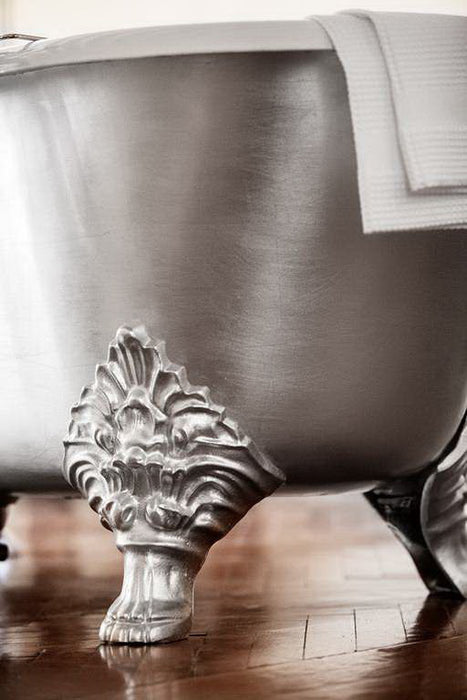 Cada baie fonta clasica Carlton decorata argento 178x80x72 Gentry Home Italy