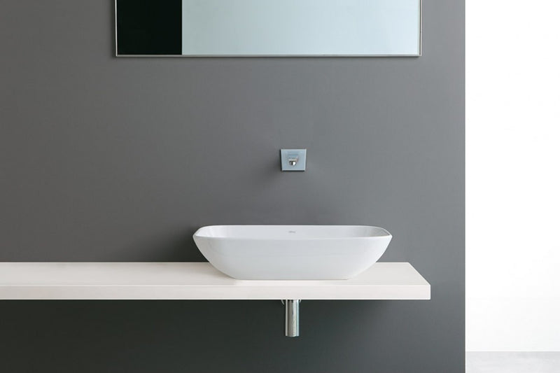 Lavoar de blat Cover 58x35 cm – Ceramică Italia Althea, finisaj glossy white