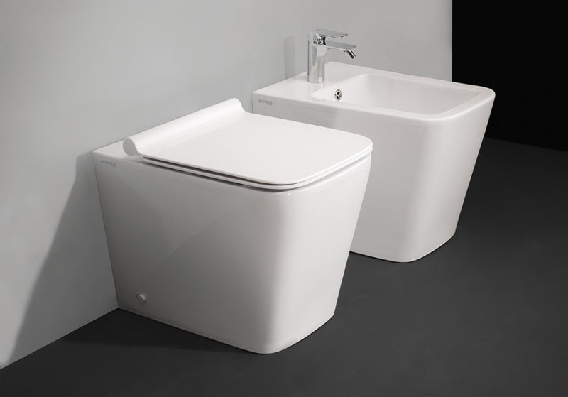 Fiji vas wc stativ rimless Italia cu capac soft close