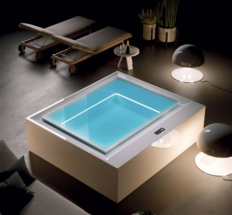 Minipiscină spa Fusion Active 230 Treesse Ghost, 230x200 cm, 2 persoane