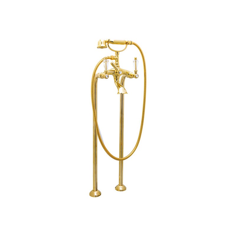Baterie pentru cada pardoseala crystal retro made in italy ry4102xldo
